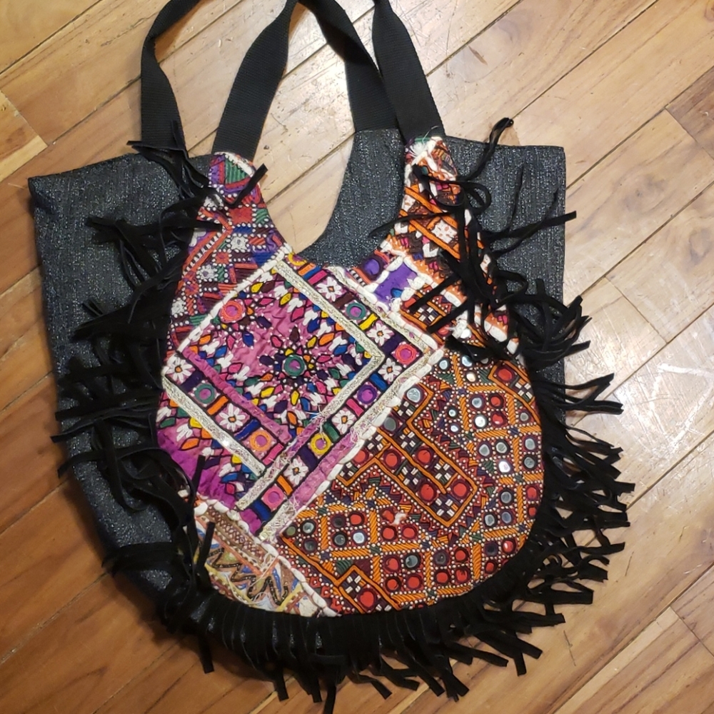 RARE MADE IN INDIA DESIGNER BAG